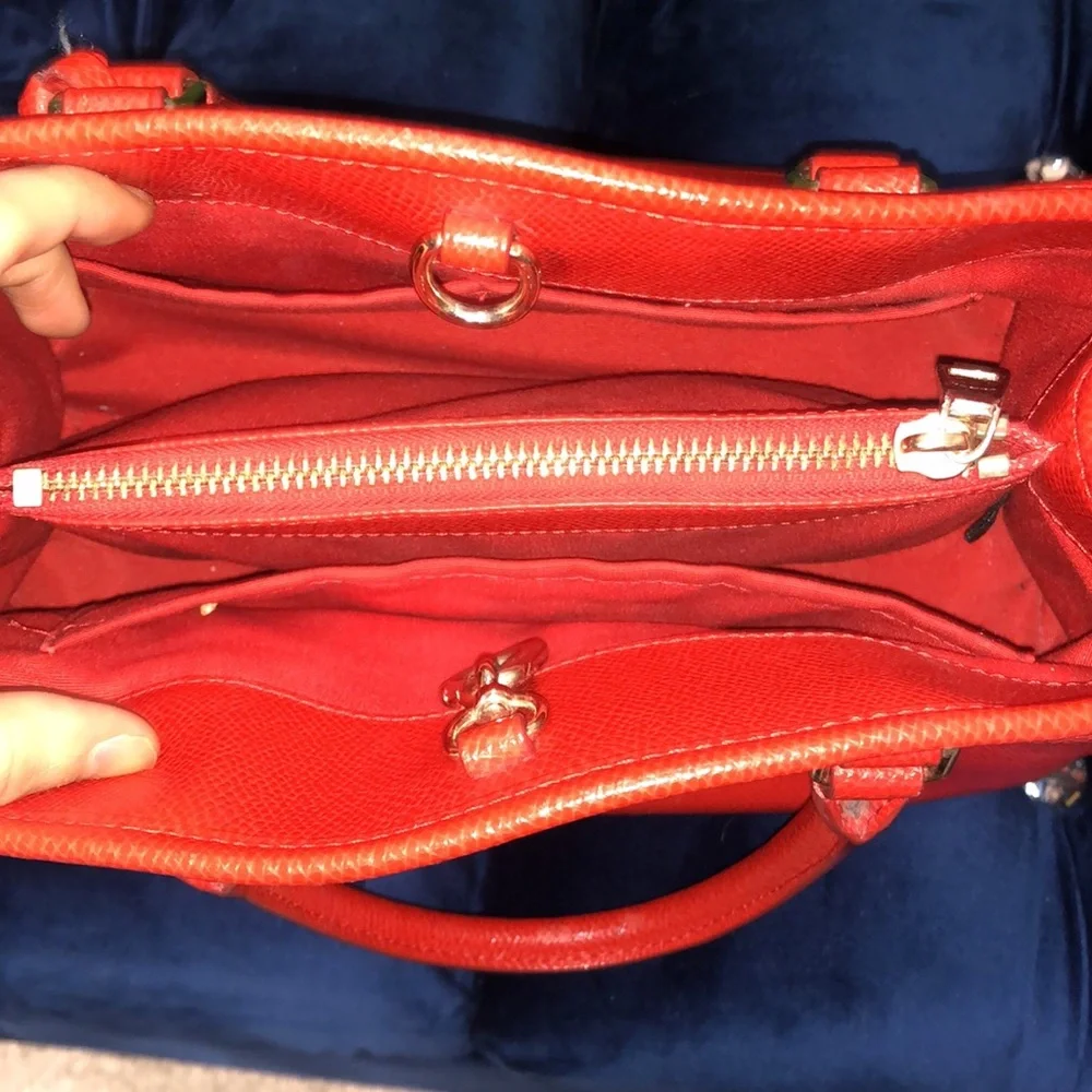 Red Coach Purse - Picture 3 of 4